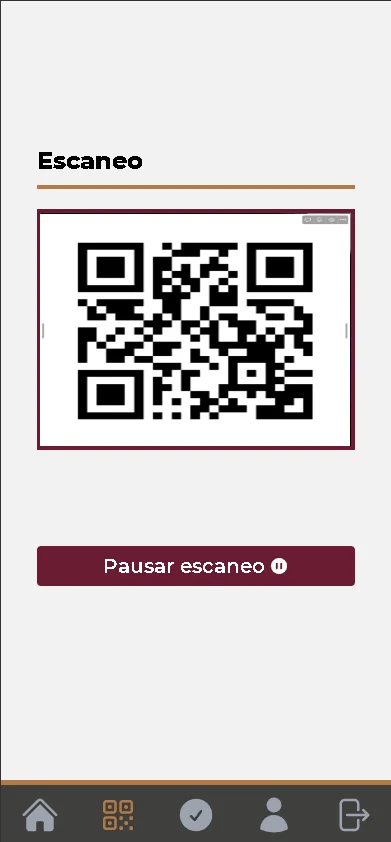 elementos de vista escáner